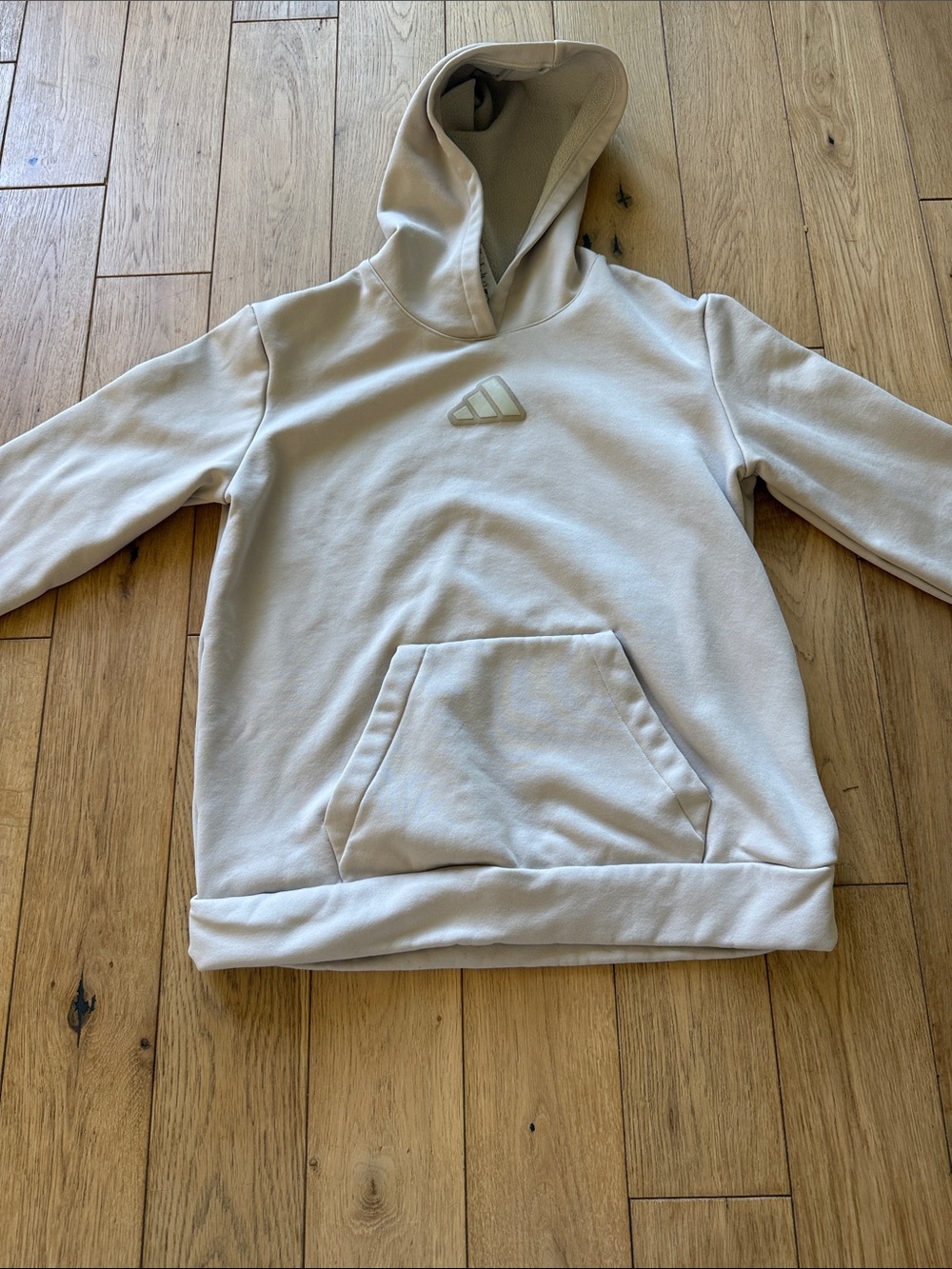 Kids Cream Hooded Sweatshirt - adidas